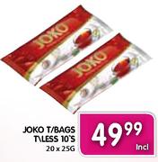 Joko T/Bags T/Less 10's-20x25Gm