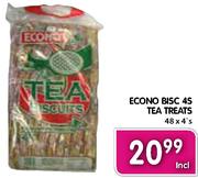 Econo Bisc 4S Tea Treats-48x4's