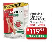 Venavine Intensive Value Pack-30 Capsules Plus 15 Free