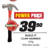 Build It Claw Hammer-500g