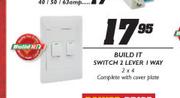 Build It Switch 2 Lever 1 Way