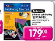 Fellowes Enhance Laminating Pouch Bundle Each