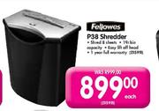 Fellowes P38 Shredder Each