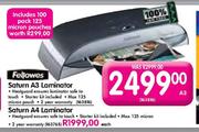 Fellowes Saturn A4 Laminator 
