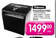 Fellowes Powershred P48C Each