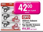 Aro 203mm Scissors-8" Per 6 Pack