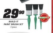 Build It Paint Brush Set-3 Piece