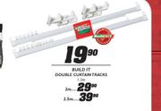 Build It Double Curtain Tracks-2m