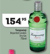 Tanqueray Imported London Dry Gin-750ml Each