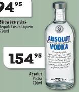 Absolut Vodka-750ml Each