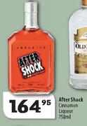 After Shock Cinnamon Liqueur-750ml Each