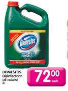 Domestoes Disinfectant (All Variants)- 3Ltr Each