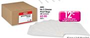 Aro No.2 Grease Proof Bags (All Variants)-500's