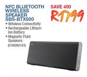Sony NFC Bluetooth Wireless Speaker(SBS-BTX500)