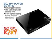 Samsung 3D Blu-Ray Player (BD-F5100)-Each