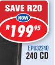 EBOX CD Pouches 240 CD(EPU32240)