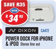 Dixon Power Dock For iPhone & iPod(CA472)