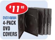 4 Pack DVD Covers(DVD14MM4)