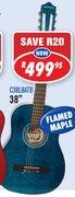 Sanchez Classical & Steel String Guitars 38"(C38L8ATB)