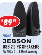 Jebson USB 2.0 PC Speakers(FM2013)