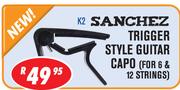 Sanchez Trigger Style Guitar Capo(For 6 & 12 Strings)