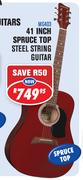 Sanchez Spruce Top Steel String Guitar(MG403)