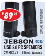 Jebson USB 2.0 PC Speakers(FM2057)