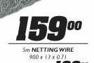 Netting Wire-5m 900x13x0.71