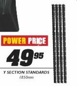 Y Section Standards-1850mm