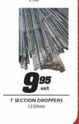 T Section Droppers-1250mm Each