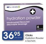 Clicks Hydration Powder-6 Sachets-Per Pack