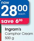 Ingram's Camphor Cream-500G