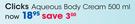 Clicks Aqueous Body Cream-500Ml