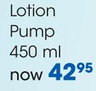 Epi-Max Lotion Pump-450Ml