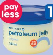 Clicks Petroleum Jelly-250Ml Each
