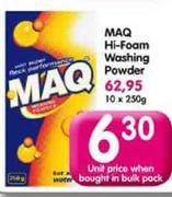 MAQ Hi-Foam Washing Powder-250gm