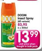 Doom Insect Spray(All Variants)-300Ml