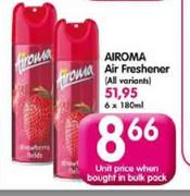 Airoma Air Freshner(All Variants)-180Ml