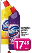 Domestos Sanitary Cleaner(All Variants)-750Ml