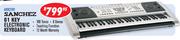 Sanchez 61 Key Electronic Keyboard ARK2191