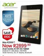 Acer Iconia A1-811 3G Tablet