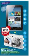 Samsung DV150F Smart Camera & Samsung Galaxy P3100 Tablet Bundle-Per Bundle