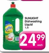 Sunlight Dishwashing Liquid-1.5L