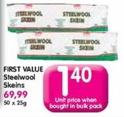 First Value Steelwools Skeins-25gm