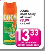 Doom Insect Spray(All Variants)-300Ml