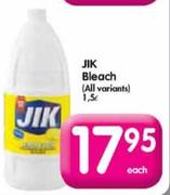 JIK Bleach(All Variants)-1.5L