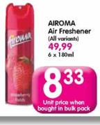 Airoma Air Freshner(All Variants)-180Mlx6