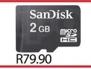 Sandisk 2GB MicroSD HC