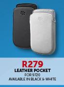 Blackberry Leather Pocket For 9720