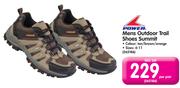 Power Mens Outdoor Trail Shoes Summit-Per Pair